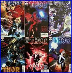 Thor 1 2 3 4 5 6 Donny Cates Comic Lot Set Black Winter All First Prints Variant