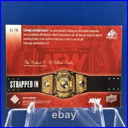Thunder Rosa Championship Belt Relic /10 Strapped In 2025 AEW SP Game Used