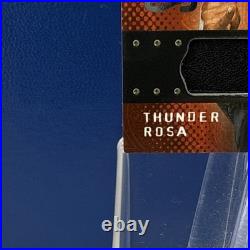 Thunder Rosa Championship Belt Relic /10 Strapped In 2025 AEW SP Game Used