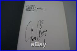 Tom Clancy Signed Novel Collection All Signed 1st Edition Mint Condition unread