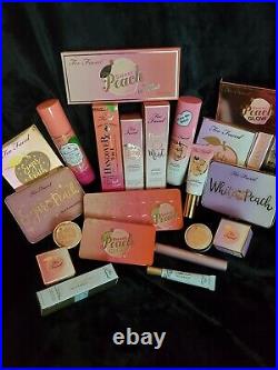 Too Faced Peaches & Cream Lot/Collection