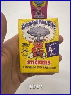 Topps GPK Original Series 1-4 All Unopened! Lot Of 4