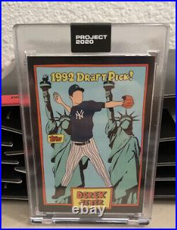 Topps Project 2020? Derek Jeter New York Yankees? Complete 20 Card Set