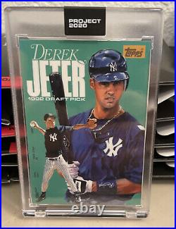 Topps Project 2020? Derek Jeter New York Yankees? Complete 20 Card Set