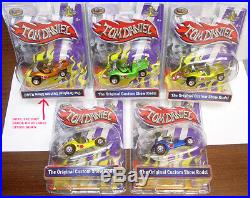 Toy Zone Tom Daniel Show Rod Collection ALL 23 RODS All Mint on Card