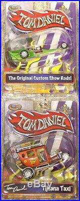 Toy Zone Tom Daniel Show Rod Collection ALL 23 RODS All Mint on Card