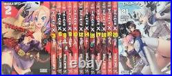Triage X English Manga lot Vol. 2-3,6,8-10,12,14-15,17-21 all Sealed Brand New