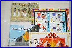 Tuvalu Collection Of 100+ Sheets & 50+ Stamps All Mnh In Supersafe Stock Book