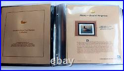 Two 2005 America's State Duck Stamps Collection All minty on place cards