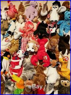Ty Beanie Babies Lot Of 80! ALL WITH TAGS! Collectible