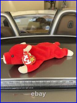 Ty Beanie Baby Snort ALL ERRORS RARE COLLECTIBLE MINT CONDITION! #4002