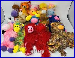 Ty The Punkies Collection Plush Lot of 20 All with Tags 2002-2003 Marbles Flame