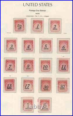 US 1913-1950s COLLECTION OF 34 PARCEL POST & BACK OF BOOK ISSUES ALL MINT