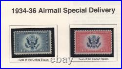 US 1913-1950s COLLECTION OF 34 PARCEL POST & BACK OF BOOK ISSUES ALL MINT