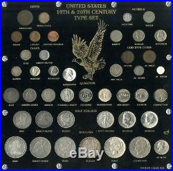 US Coin Collection Lot Stunning 19th & 20th Cent Type Set 1/2c to $1 ALL SCANNED