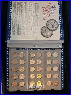 US Mint1938 2014 Jefferson Nickel Collection Complete. All P's, D's&S's