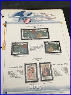 US PLATE BLOCK COLLECTION IN WHITE ACE ALBUM ALL MINT MNH 1964 to 1975
