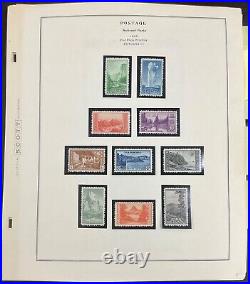 US Stamp Collection 1929-1971 All Mint Mostly NH Scott pages, no binder