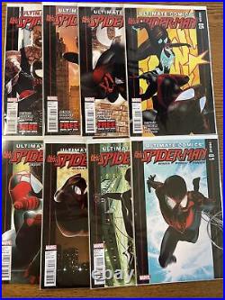 Ultimate Comics All New Spider-Man #1 2 3 4 5 6 7 8 lot run Marvel 2011 Fine