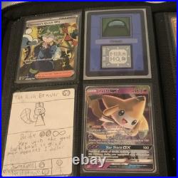 Ultra Pro binder collection, ultra rares and rares, all in mint con