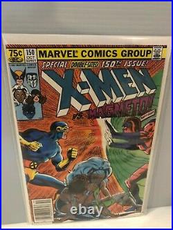 Uncanny X-Men #150-167 Lot of 10 9.4,9.2 Keys, All NEWSStand, Bag&Boarded New