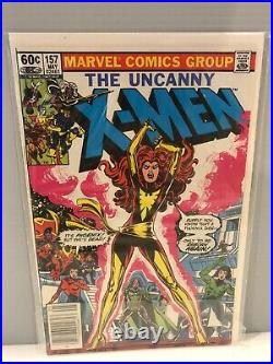 Uncanny X-Men #150-167 Lot of 10 9.4,9.2 Keys, All NEWSStand, Bag&Boarded New