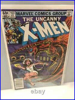 Uncanny X-Men #150-167 Lot of 10 9.4,9.2 Keys, All NEWSStand, Bag&Boarded New