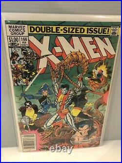 Uncanny X-Men #150-167 Lot of 10 9.4,9.2 Keys, All NEWSStand, Bag&Boarded New