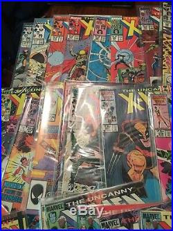Uncanny X-Men Comic Lot of 73 Classic Comics Starts 134 To 235 Gaps All Bagged