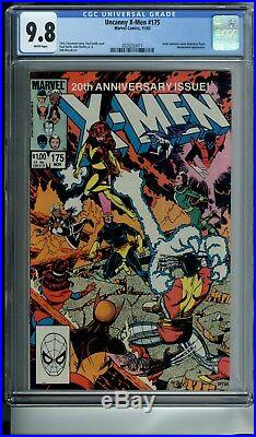 Uncanny X-men Xmen Lot Of 20 Books All Cgc 9.8 & Wh Pg Keys 174, 191, 205, 211