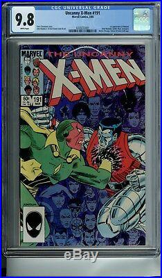 Uncanny X-men Xmen Lot Of 20 Books All Cgc 9.8 & Wh Pg Keys 174, 191, 205, 211