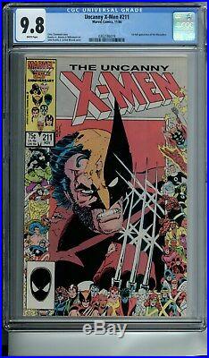 Uncanny X-men Xmen Lot Of 20 Books All Cgc 9.8 & Wh Pg Keys 174, 191, 205, 211