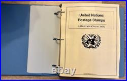 United Nations Stamp Collection 1951-1999, all pages (over100!) filled MNH