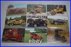 Us Collection Of 400+ Automobile Chrome Photo Postcards Mint All Sleeved