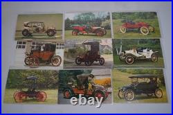 Us Collection Of 400+ Automobile Chrome Photo Postcards Mint All Sleeved