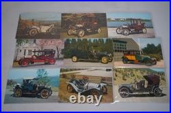 Us Collection Of 400+ Automobile Chrome Photo Postcards Mint All Sleeved