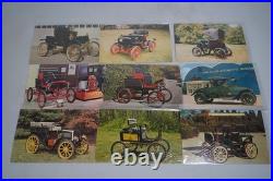 Us Collection Of 400+ Automobile Chrome Photo Postcards Mint All Sleeved