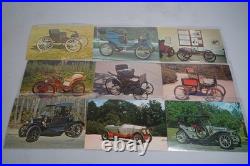 Us Collection Of 400+ Automobile Chrome Photo Postcards Mint All Sleeved