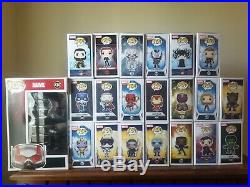 Used Marvel/Avengers Funko Pop Lot, (21 TOTAL) all original packaging