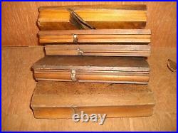 V134 Antique Molding Planes Lot Of 21 All Complete All Need Refinishing