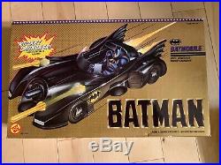 VINTAGE 1989 BATMAN TOY BIZ COLLECTION All Sealed and MINT Batmobile Batcycle