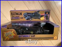 VINTAGE 1989 BATMAN TOY BIZ COLLECTION All Sealed and MINT Batmobile Batcycle