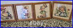 VTG 1940s Beautiful Lot Of 4 Original Brownie Prints All In Excellent Condition