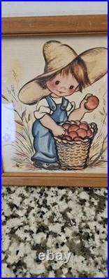 VTG 1940s Beautiful Lot Of 4 Original Brownie Prints All In Excellent Condition