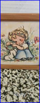 VTG 1940s Beautiful Lot Of 4 Original Brownie Prints All In Excellent Condition