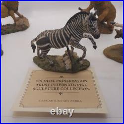 VTG 1987 Lot Of 11 Franklin Mint Wild Life Preservation Figurines