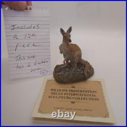 VTG 1987 Lot Of 11 Franklin Mint Wild Life Preservation Figurines