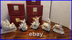 VTG 2001 DASH AWAY ALL LENOX For The Holidays Xmas Collection Mint Condition