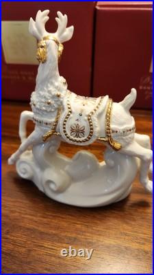 VTG 2001 DASH AWAY ALL LENOX For The Holidays Xmas Collection Mint Condition