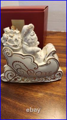 VTG 2001 DASH AWAY ALL LENOX For The Holidays Xmas Collection Mint Condition